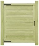 vidaXL Kiefer Impr&auml;gniert Gartentor 125x100 cm Zauntor Holztor Pforte Garten