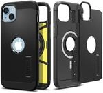 Spigen Tough Armor MagFit H&uuml;lle Kompatibel mit iPhone 14 -Schwarz