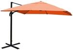 Mendler Gastronomie-Ampelschirm HWC-A96, Sonnenschirm, 3x4m (&Oslash;5m) Polyester/Alu 26kg