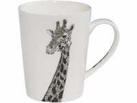 Maxwell & Williams DX0514 Kaffee-Becher hoch African Giraffe 460 ml – Keramik,