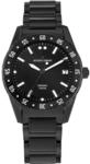JACQUES LEMANS Herrenuhr Liverpool Massiv Edelstahl/High-Tech-Ceramic massiv