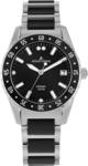 JACQUES LEMANS Herrenuhr Liverpool Massiv Edelstahl/High-Tech-Ceramic massiv