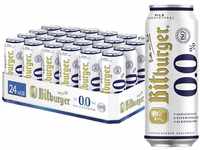 BITBURGER® 0,0% Pils Alkoholfrei | Dosen-Bier (24x 0,5l) | Hopfenbetonter...