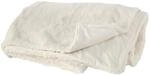 Boltze Decke Storan (Gr&ouml;&szlig;e 150x200 cm, Farbe cremewei&szlig;, Kuscheldecke aus