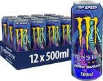 Monster Energy Top Speed, Energy Drink, Einweg Dose, 12 x 500 ml