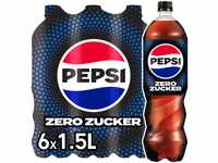 Pepsi Zero Zucker, Das zuckerfreie Erfrischungsgetränk von Pepsi ohne Kalorien,