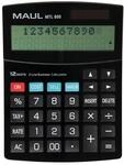 MAUL Tischrechner schwarz MTL 800 2-zeilige LCD-Anzeige Solar Batterie | Rechenweg