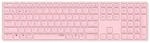 Rapoo E9800M kabellose Tastatur Wireless Keyboard wiederaufladbarer Akku flaches