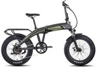 SachsenRAD E-Folding Bike Klapprad F6 Safari 20 Zoll Fatbike StVZO | 85N.M Bafang