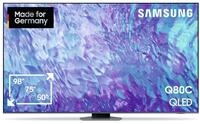 Samsung QLED 4K Q80C 98 Zoll Fernseher, Direct Full Array, AI Neural Quantum