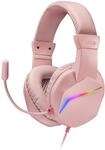 Mars Gaming Gaming MH122, FRGB Over Ear Kopfh&ouml;rer mit Mikrofon, HiFi Sound,