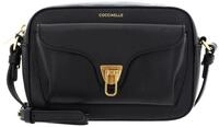 Coccinelle Leder Umh&auml;ngetasche Beat Soft Camera Bag Noir schwarz