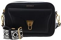 Coccinelle Leder Umh&auml;ngetasche Beat Soft Ribb Crossbody Bag Grained Leather...