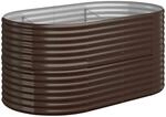 vidaXL Hochbeet, Wetterfestes Hochbeet f&uuml;r Garten Balkon Terrasse,...