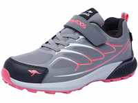 KangaROOS K-HK Flow EV RTX Sneaker, Steel Grey/Dusty Rose, 31 EU