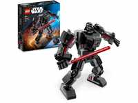 LEGO Star Wars Darth Vader Mech, baubares Actionfiguren-Modell mit Gelenkteilen,