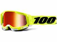 100% Unisex-Adult Racecraft 2 Sunglasses, Gelb/Rot, Erwachsene