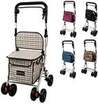 Mobiclinic&reg;, Rollator, Mit gro&szlig;er einkaufstasche und sitz, 21 l, Faltbar leicht,