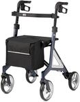 Bischoff & Bischoff&reg; ALEVO Alu Rollator Faltbar Leicht mit Sitz & Tasche,...