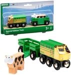 BRIO 36040 - Sondereditionszug 2023 - Bauernhof-Zug mit Kuh - empfohlen ab 3...