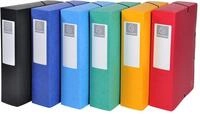 Exacompta 50830E 6er Pack Premium Sammelboxen Aufgebaut mit Gummizug 80 mm breit aus