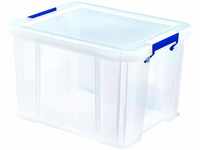 BANKERS BOX ProStore Aufbewahrungsbox mit Deckel 36 Liter aus Plastik (Innenmaße 30