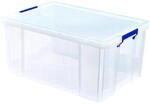 BANKERS BOX ProStore Gro&szlig;e Aufbewahrungsbox mit Deckel 70 Liter aus Plastik