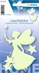 HERMA 15124 Leuchtsterne Kinderzimmer, 4 St&uuml;ck, selbstklebend, leuchtende Fee Elfe