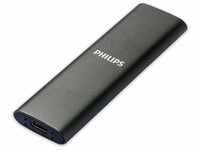 Philips Externe Portable SSD 2 TB - Ultra Slim SATA Ultra Speed USB-C,