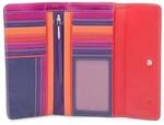 mywalit - Leder Damen Geldb&ouml;rse - Tri-fold w/Outer Zip Purse - 269-75 - Sangria