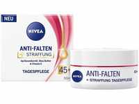 NIVEA Anti-Falten + Straffung Tagespflege 45+ (50 ml), Gesichtscreme mit