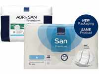 ABENA San Premium Inkontinenzeinlagen für Herren und Damen, atmungsaktiv und...