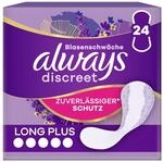 Always Discreet Inkontinenz-Slipeinlagen f&uuml;r Frauen Long Plus St&uuml;ck 24, Absorbieren