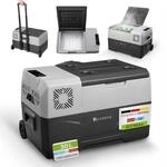 Juskys Kompressor K&uuml;hlbox 30 Liter 12/24/230 V f&uuml;r Auto, LKW, Reisemobil, Camping -
