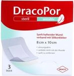 DracoPor sensitiv 8 x 10 cm sanft haftender Wundverband steril mit...