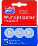 GOTHAPLAST plaster na ranę średnica 2,2 cm przezroczysty