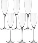 LEONARDO HOME Poesia Sektglas 6er Set, sp&uuml;lmaschinengeeignetes Champagnerglas, H&ouml;he