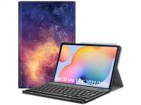 Fintie Tastatur Hülle für Samsung Galaxy Tab S6 Lite 10,4 Zoll 2024/2022/2020
