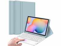 Fintie Tastatur Hülle für Samsung Galaxy Tab S6 Lite 10,4 Zoll 2024/2022/2020
