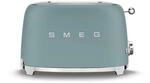 Smeg, 2x2 TSF01EGMEU -Toaster, 2 Schlitze f&uuml;r 2 Scheiben, 6 Vergoldungsniveaus,