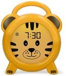 Alecto BC100TIGER Wecker Kinder - Kinderwecker USB Aufladbar - Gelb | Kinder...