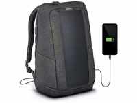 Sunnybag Iconic | Solar-Rucksack mit integriertem 7 Watt Solar-Panel | USB-Anschluss