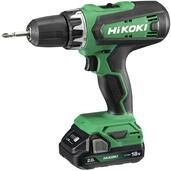 HiKOKI Akkuschrauber DS18DF, 18V Akku-Bohrschrauber Set, 53 Nm, 2 G&auml;nge