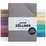 Julius Z&ouml;llner Jersey Spannbettlaken f&uuml;r Baby- und Kinderbetten, 100%