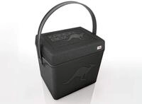 K&auml;ngabox&reg; K&uuml;hlbox 20 Liter schwarz - Isolierbox f&uuml;r kalt & warm. Made in Germany,
