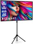 ESMART Expert X-Type Ultralightweight Stativ-Leinwand [Gr&ouml;&szlig;enauswahl] 155 x...