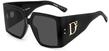 DSQUARED2 Brille D2 0096/S Gr&ouml;&szlig;e 56-17 mm Schwarz