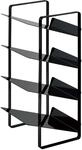 YAMAZAKI 4305 Tower Bottle Rack, Black, Steel, 20 x 20.5 x 40 cm