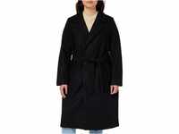VERO MODA Legerer Mantel mit Bindegürtel Dünner Sweat Coat Winterjacke Regular Fit