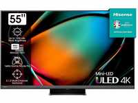 Hisense 55U8KQ Mini LED 4K ULED Smart TV - 139 cm (55 Zoll) Dolby Vision IQ & Atmos,